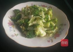 蒜蓉西兰花的做法图解4