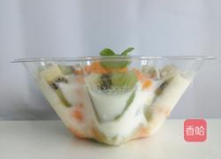 荔枝水果酸奶冰的做法图解4