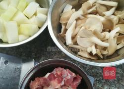 菇香冬瓜炖排骨的做法图解1