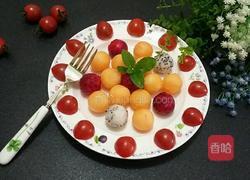 哈密瓜拼盘的做法图解11