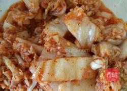 肉末泡菜炒年糕的做法图解1