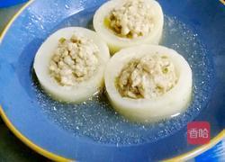 白萝卜蒸肉的做法图解12