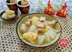 玉米萝卜排骨汤的做法图解12
