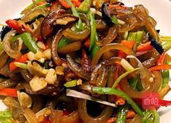 彩椒炒肉皮的做法图解9