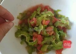 酸酸甜甜苦瓜片的做法图解6