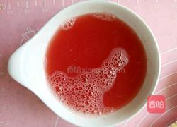 西瓜汁蛋挞的做法图解2