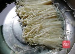 凉拌金针菇的做法图解4