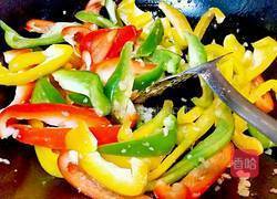 蒜蓉炒彩椒的做法图解5