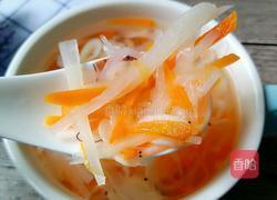 虾皮双萝卜丝汤的做法图解5