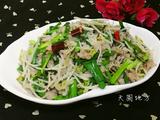 绿豆芽炒肉沫的做法[图]