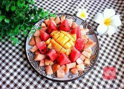 西瓜水果爱蜂蜜的做法图解4