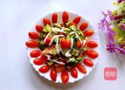 圣女果牛油果沙律的做法图解9