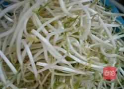 绿豆芽炒咸菜的做法图解1
