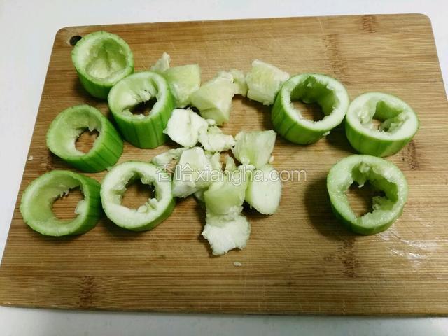 丝瓜取芯