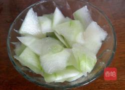 西瓜皮榨菜炒蛋的做法图解3