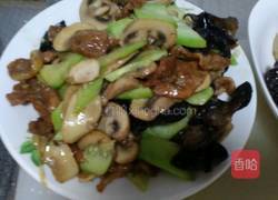 鲜蘑肉片的做法图解13