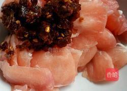 酱菜炒肉片的做法图解3
