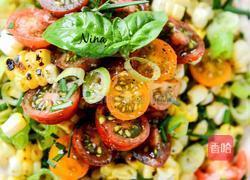 圣女果鹰嘴豆泥色拉的做法图解4