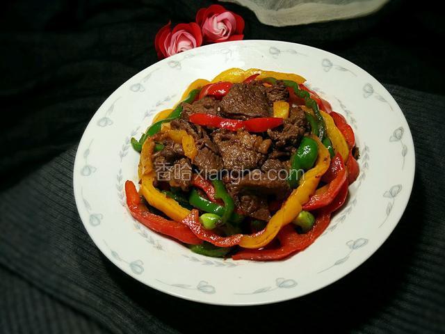 彩椒牛肉