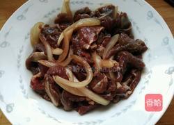 彩椒牛肉的做法图解1