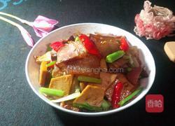 豆干炒腊肉的做法图解6