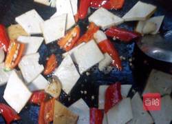 豆干炒腊肉的做法图解4