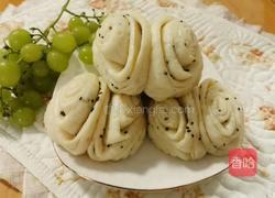 芝麻花卷的做法图解12