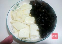 鲜笋木耳回锅肉的做法图解3