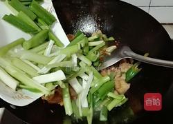 蒜苗小炒肉的做法图解10
