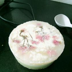 樱花芝士蛋糕的做法[图]