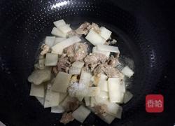 白萝卜炒肉片的做法图解6