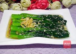 白灼菜心的做法图解6