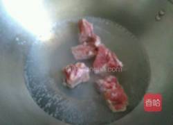 白萝卜北虫草花肉骨头汤的做法图解3