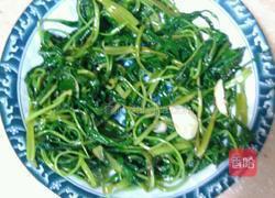 酸脆的空心菜梗炒肉丝的做法图解8