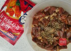 奥尔良烤鸡心的做法图解3