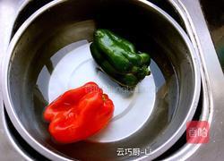 双彩拌金针菇的做法图解2