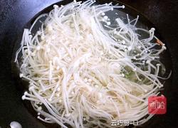 双彩拌金针菇的做法图解5