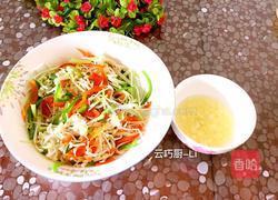 双彩拌金针菇的做法图解8