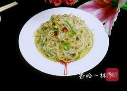 绿豆芽炒肉丝的做法图解15