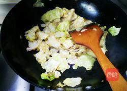 粉丝卷心菜的做法图解2
