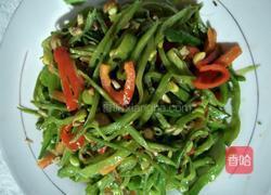 清炒扁豆丝的做法图解5