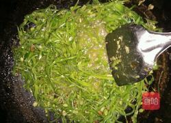 清炒扁豆丝的做法图解4