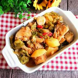 明太鱼炖土豆卷心菜的做法[图]