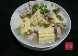 排骨玉米白萝卜汤的做法图解6