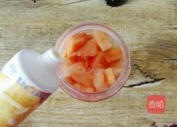 哈密瓜冰山的做法图解4