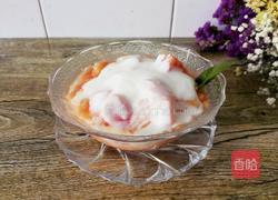 哈密瓜冰山的做法图解9