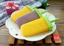 自制雪糕(芒果酸奶和蓝莓酸奶)的做法图解14