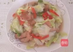 卷心菜炒肉片的做法图解6