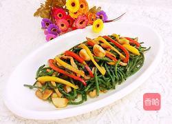 彩椒过油豇豆的做法图解11
