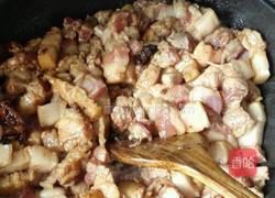 菠萝红烧肉的做法图解6